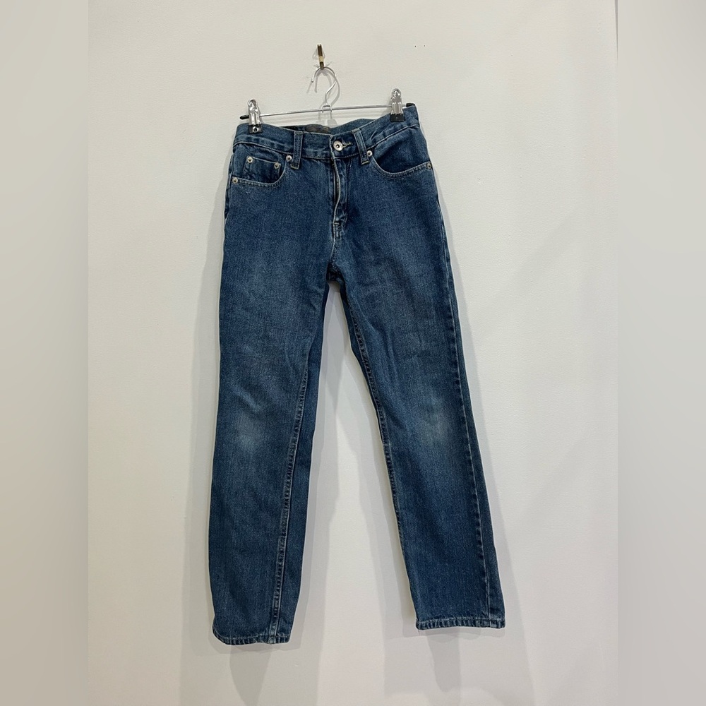 Women's Straight Leg Blue Jeans